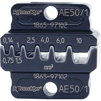 AE501 充電式ハンディ圧着機オプションダイス 50シリーズ Klauke 39213406
