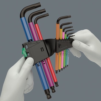 ボールポイント六角棒レンチ Wera