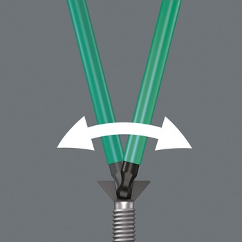 ボールポイント六角棒レンチ Wera