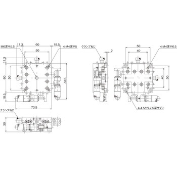 ハイグレードアルミXYステージ 60×60(対称型) 中央精機