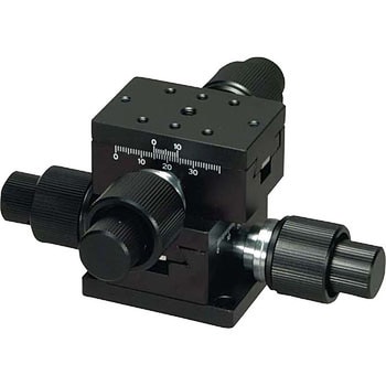 税込) 中央精機 LT-612W 40×60（両ハンドル） X・Y・Z軸ステージ DT