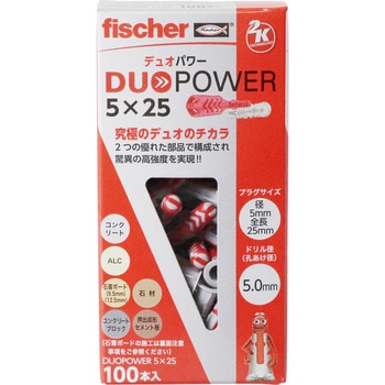 ナイロンプラグ デュオパワー - フィッシャー