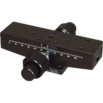DT X軸ステージ 40×140(粗微動両ハンドル) 中央精機