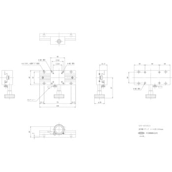 紫③ 中央精機 長作動ステージ LS-414L1 - 通販 - bahri.edu.sd