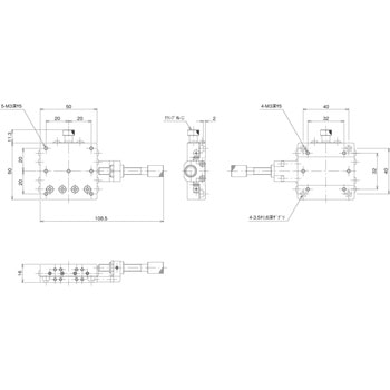 ハイグレードXステージ 50×50(標準型) 中央精機