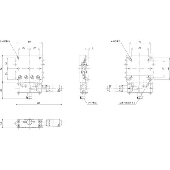ハイグレードXステージ 50×50(標準型) 中央精機
