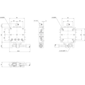 ハイグレードXステージ 50×50(標準型) 中央精機