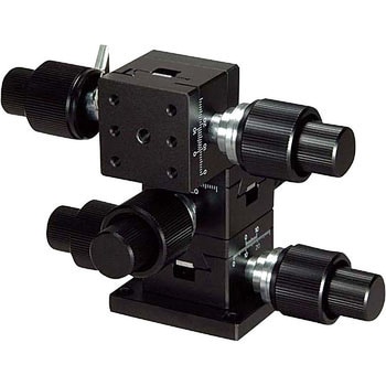 DT XYZ軸ステージ 40×40(粗微動両ハンドル) 中央精機