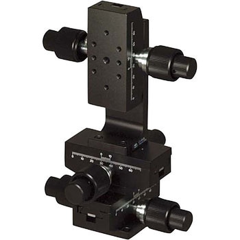 DT XYZ軸ステージ 40×90(粗微動両ハンドル) 中央精機