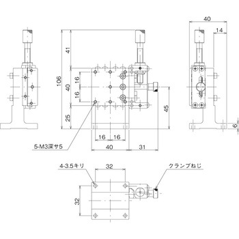 ハイグレードZステージ 40×40(標準型) 中央精機
