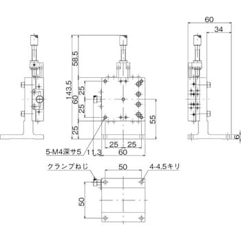 中央精機 ハイグレードステージ LZ-6042-C6-