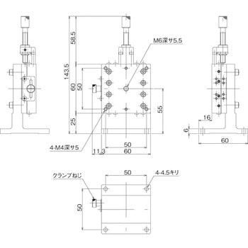 ハイグレードアルミZステージ 60×60(標準型) 中央精機