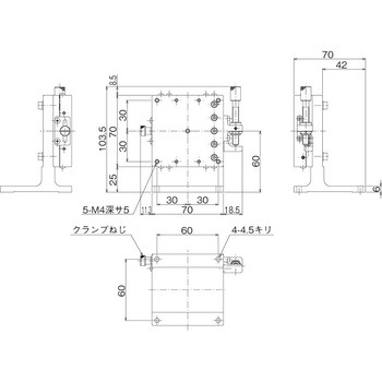 ハイグレードZステージ 70×70(標準型) 中央精機