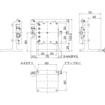 中央精機 ハイグレードステージ LZ-7042-SR1-