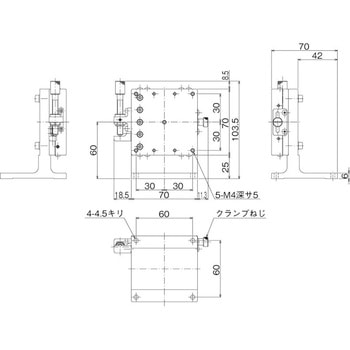 ハイグレードZステージ 70×70(対称型) 中央精機