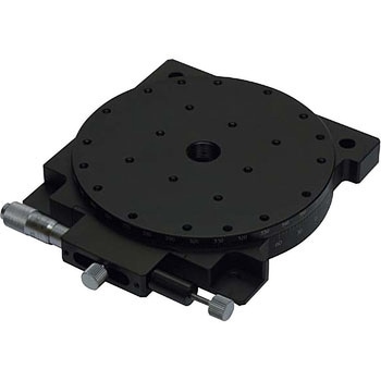 微動回転スリムステージ Φ125(クロスローラベアリング式)(逆マイクロタイプ) 中央精機