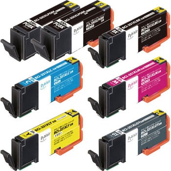 BCI-351XL+350XLシリーズ対応インクカートリッジ(キヤノン用)5色セット品 プレジール