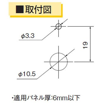 多回転形ダイヤル DM-15 緑測器