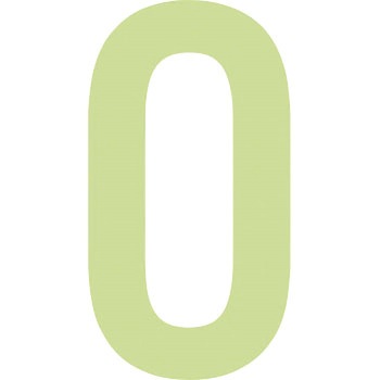 アルファベットステッカー(蓄光) 英字 アイマーク