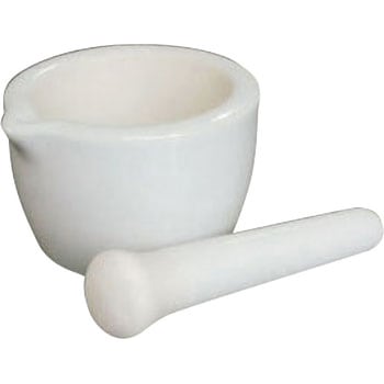 磁製乳鉢(乳棒付)光沢タイプ レオナ
