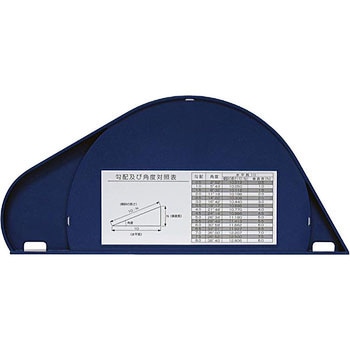 ブルースラント ダイヤル式建築用勾配目盛 シンワ測定