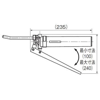 Mg70 グリースガンユニット ノズル付 1個 Thk 通販サイトmonotaro