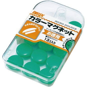 BX2-52-GR カラーマグネット20Φ 1セット(13個) ミツヤ 【通販モノタロウ】