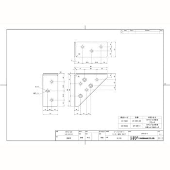 2×4サポート コーナー金物 24CN ダイドーハント(大同製鋲所)
