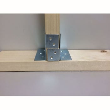 2×4サポート 柱脚金物 24C ダイドーハント(大同製鋲所)