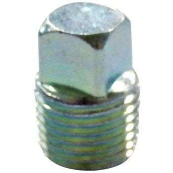 プラグ 鉄製管継手 (白) モノタロウ