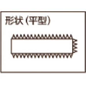 鉄工用ヤスリ(木柄付)平型 TRUSCO