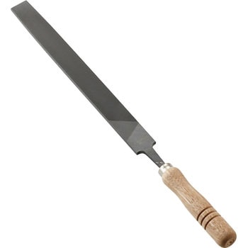 鉄工用ヤスリ(木柄付)平型 TRUSCO