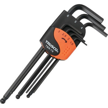 ボールポイント六角棒レンチセット TRUSCO