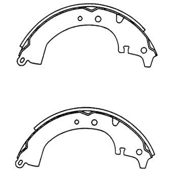 NR1012 ブレーキシュー 曙ブレーキ工業 39270542