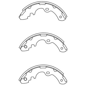 NR1047 ブレーキシュー 曙ブレーキ工業 39270603