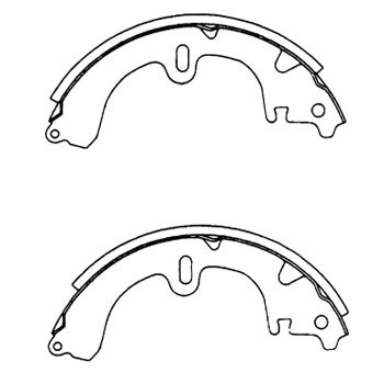 NR1051 ブレーキシュー 曙ブレーキ工業 39270621