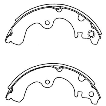 NR1066 ブレーキシュー 曙ブレーキ工業 39270716