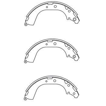 NN1087 ブレーキシュー 曙ブレーキ工業 39270874