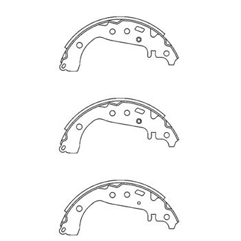 NR1091 ブレーキシュー 曙ブレーキ工業 39270917