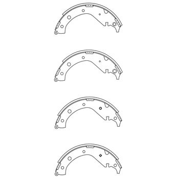 NR1092 ブレーキシュー 曙ブレーキ工業 39270926