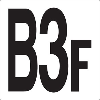 348-24 通り芯標示板(階数) ユニット 39291655