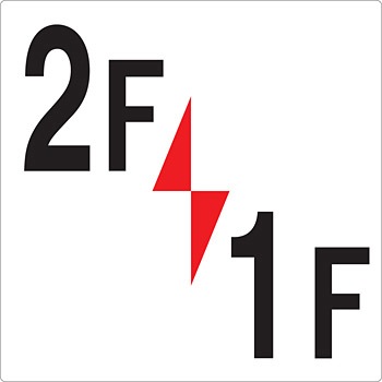 348-32 通り芯標示板(階数) ユニット 39291673