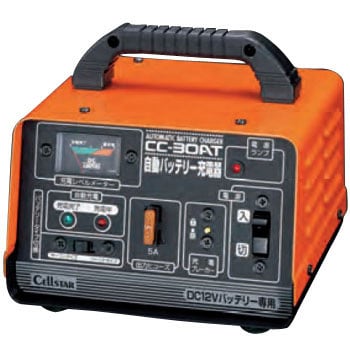 セルスター バッテリー充電器 CC-1100DX 美品 ６V/12V - メンテナンス用品