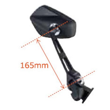 AEX3 NAPOLEON カウリングミラー 1個 TANAX(タナックス)[バイク用品