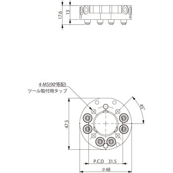 多関節ロボット用ツールチェンジャー アインツ ロボット周辺機器