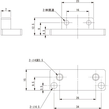 プローブコネクタ取付ブラケット アインツ