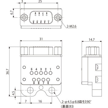 D-SUB&プローブコネクタ アインツ