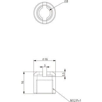 押ボタンキャップ - アインツ