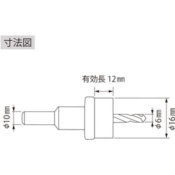 HO50S 超硬ホルソー(薄板用) 1本 ロブスター(ロブテックス) 【通販