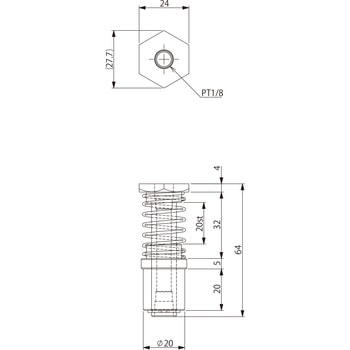 吸着金具(ラージ用) アインツ